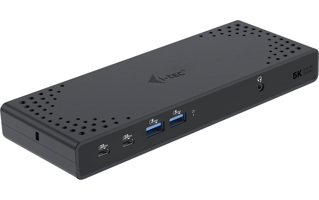 i-tec USB-C Thunderbolt 3.0 Dockingstation Dual Display, Docking Station + PD, 100W