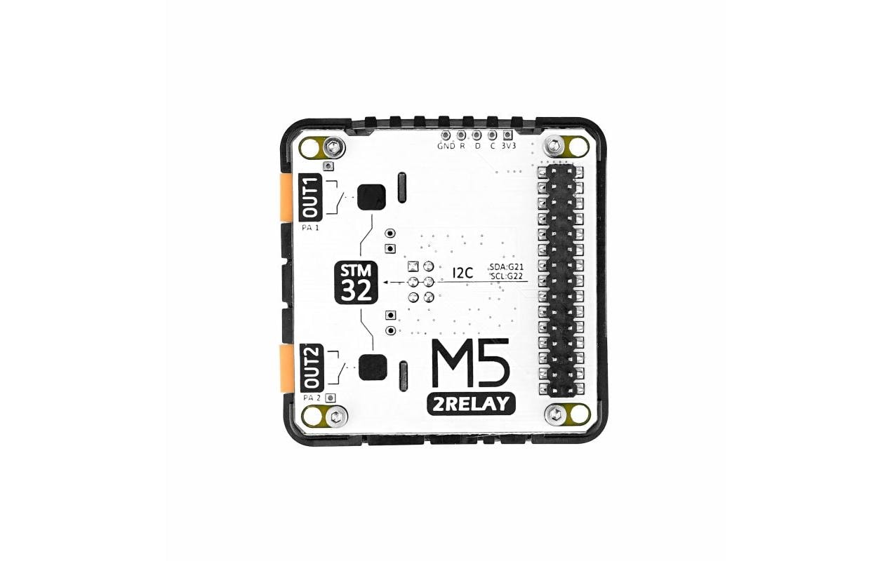 M5Stack 2-Channel AC Relay Module 13.2 STM32F030