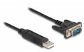 Delock USB2.0 Adapter RS-232 seriellen Steckergehäuse 50 cm FTDI