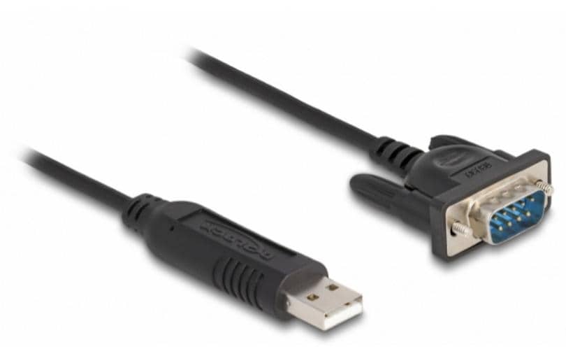 Delock USB2.0 Adapter RS-232 seriellen Steckergehäuse 50 cm FTDI
