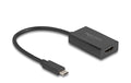 Delock Adapter HDMI Buchse zu USB-C Stecker DP Alt Mode, 4K mit PD 100W