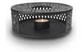 Creano Stövchen schwarz Edelstahl,  H:5.5cm, D:15.5cm