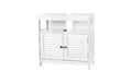 Vasagle Waschbeckenschrank, Weiss 71x15x38 cm (BxHxT), MDF