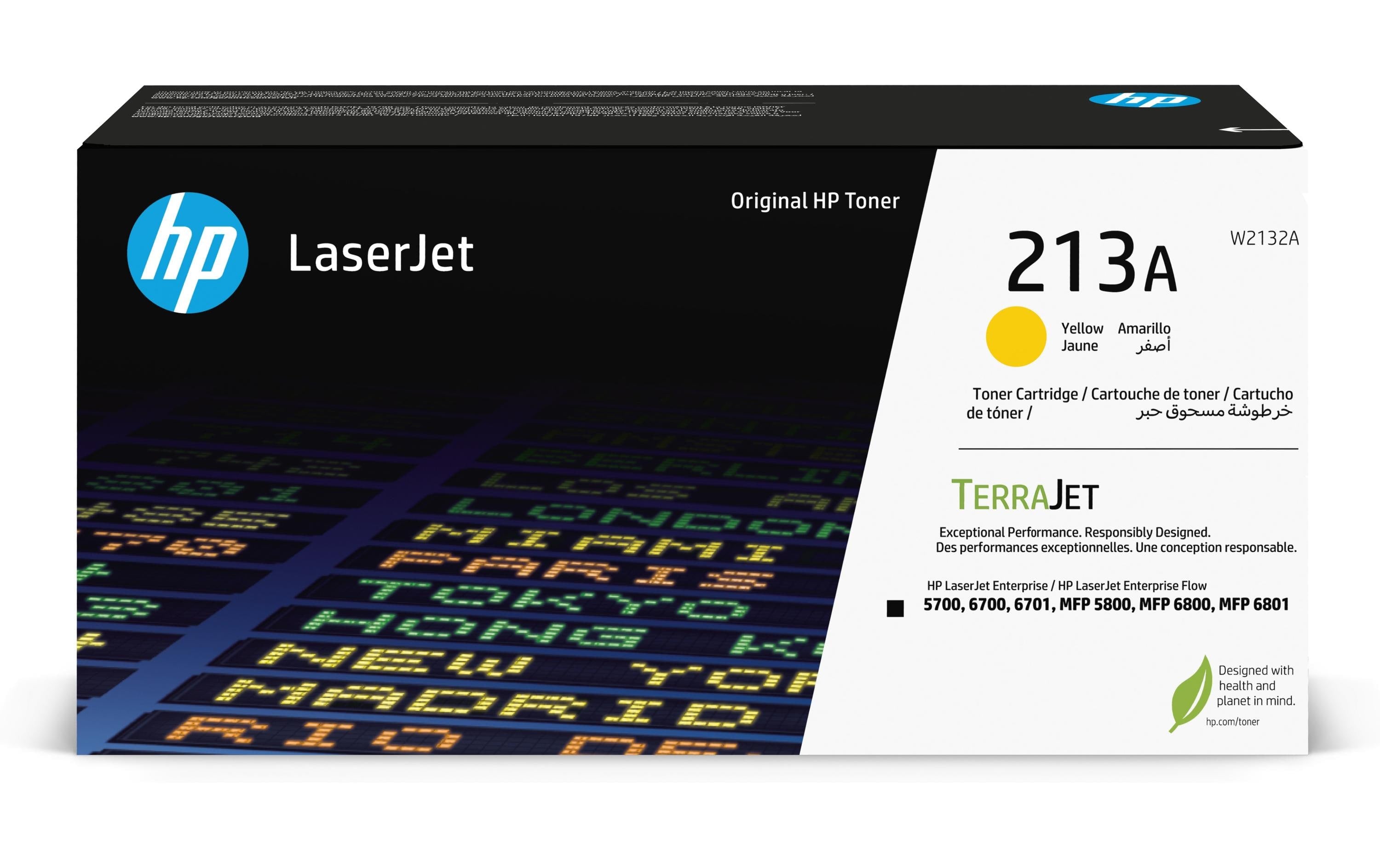 HP Toner 213A - Yellow (W2132A) Seitenkapazität ~ 3'000 Seiten