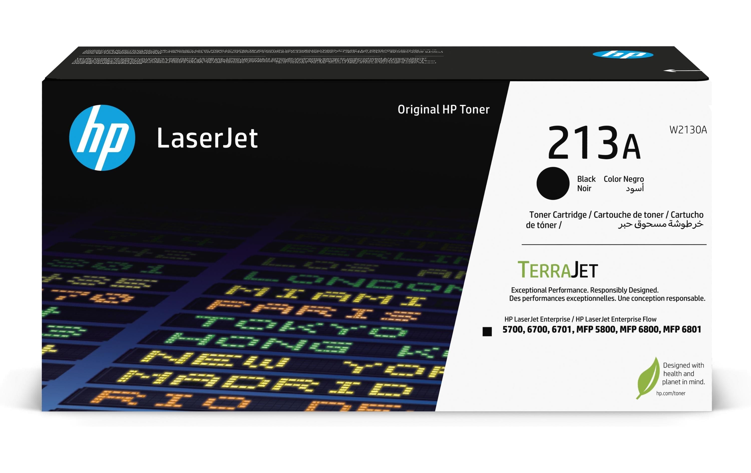 HP Toner 213A - Black (W2130A) Seitenkapazität ~ 3'500 Seiten