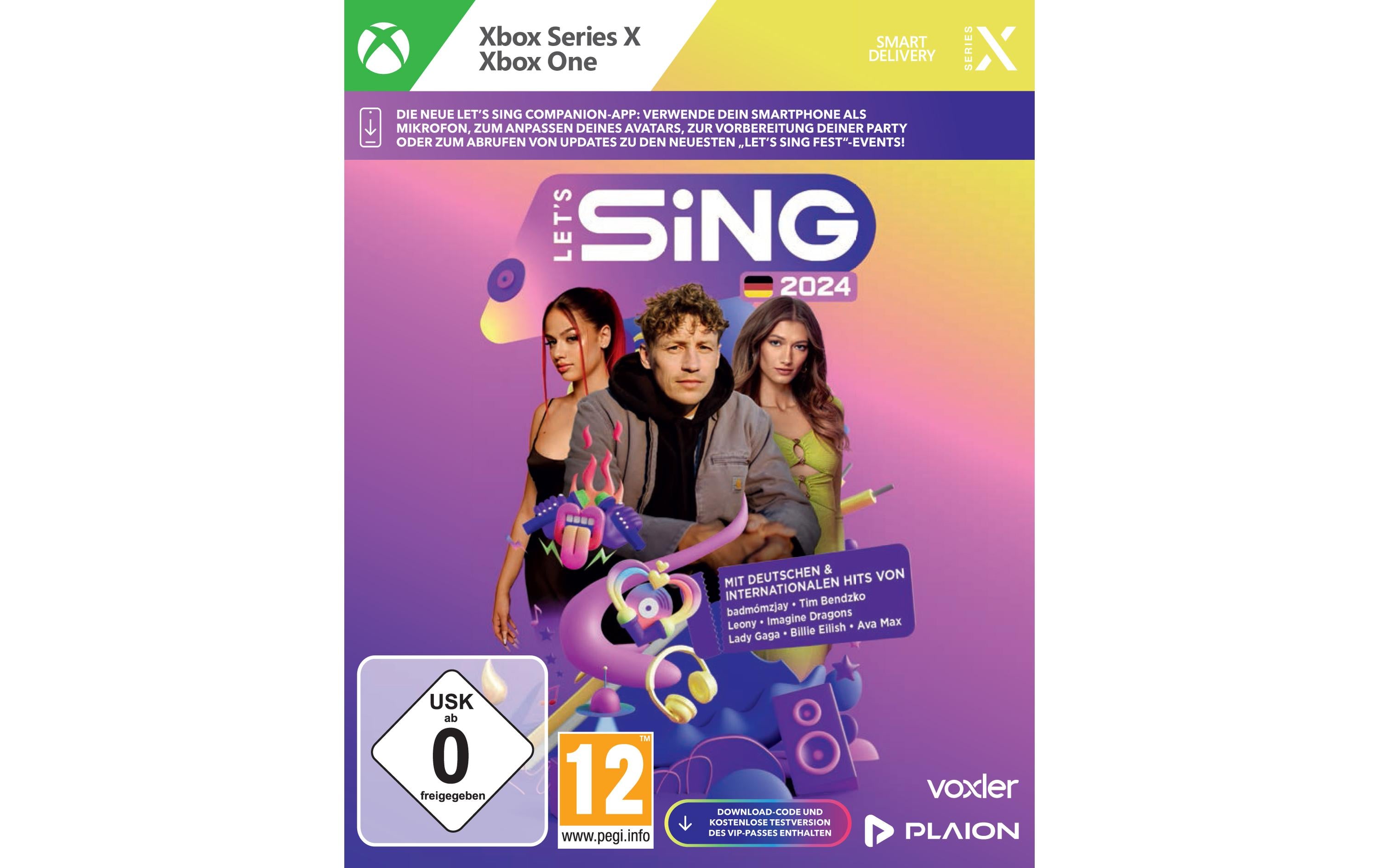 Let's Sing 2024, XSX Alter: 12+, German Version