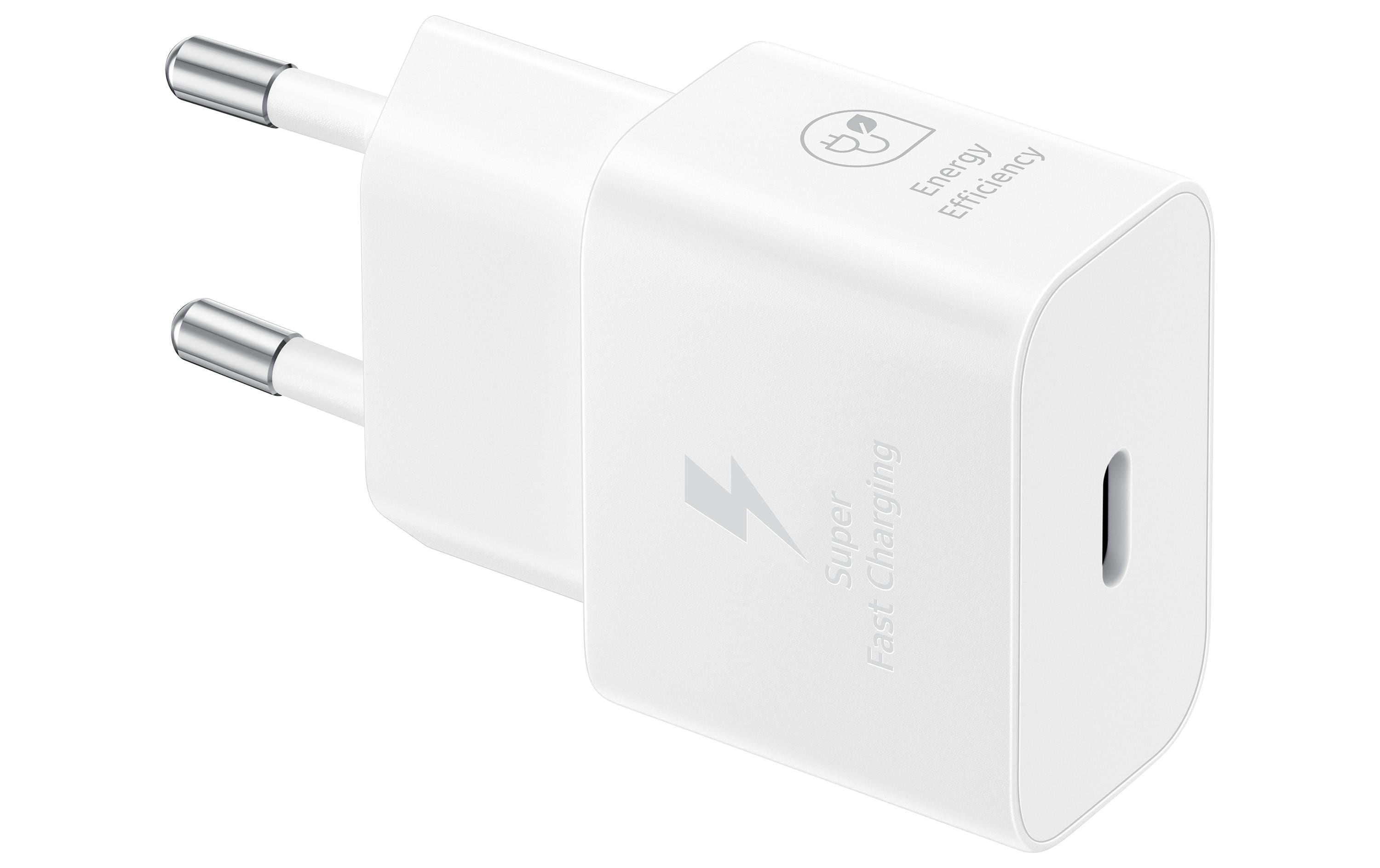 Samsung Power Adapter 25W PD White, Ohne Kabel