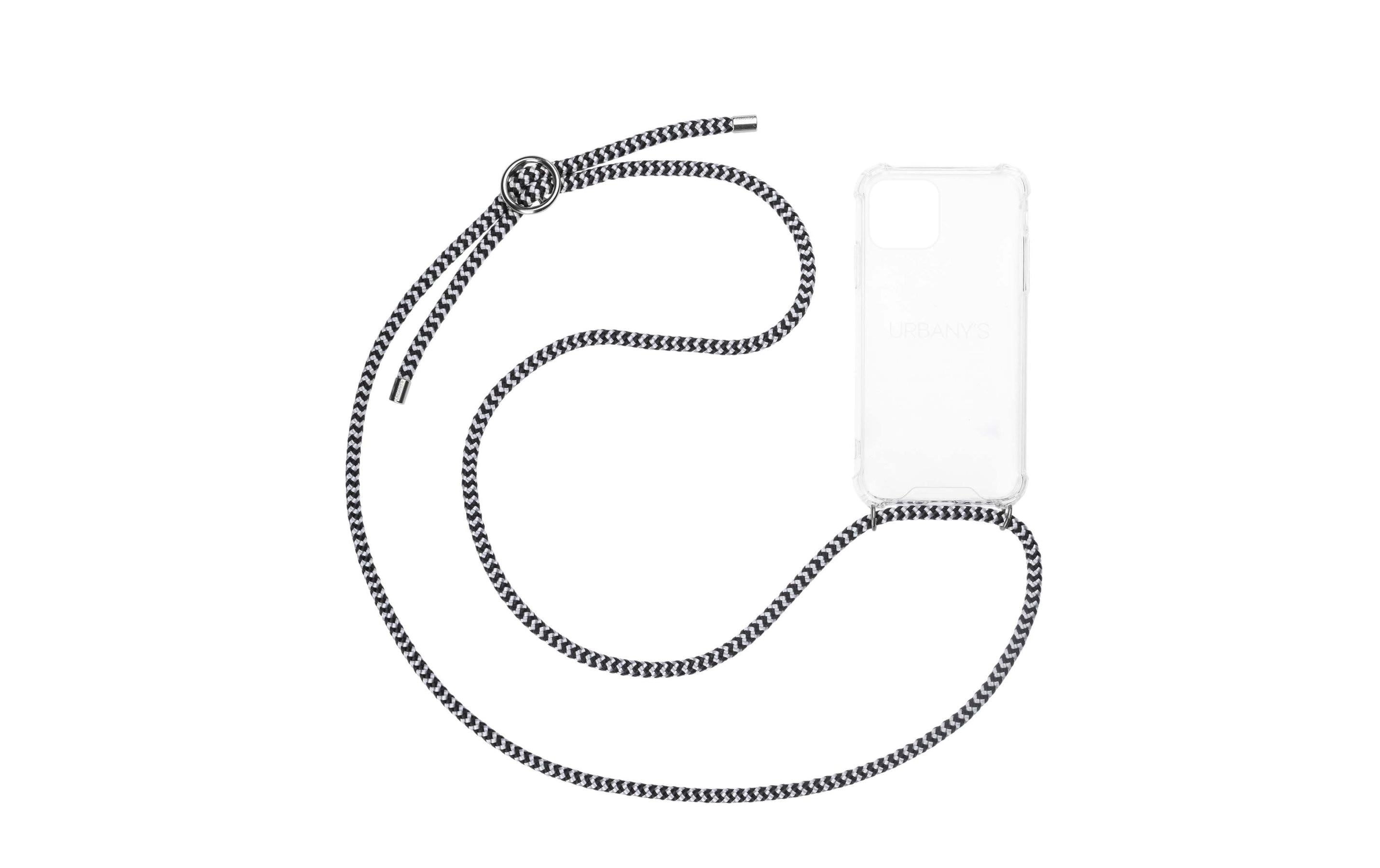 Urbany's Necklace Case Hypnotic Zebra iPhone 15 Pro