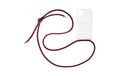 Urbany's Necklace Case Red Wine iPhone 15 Pro