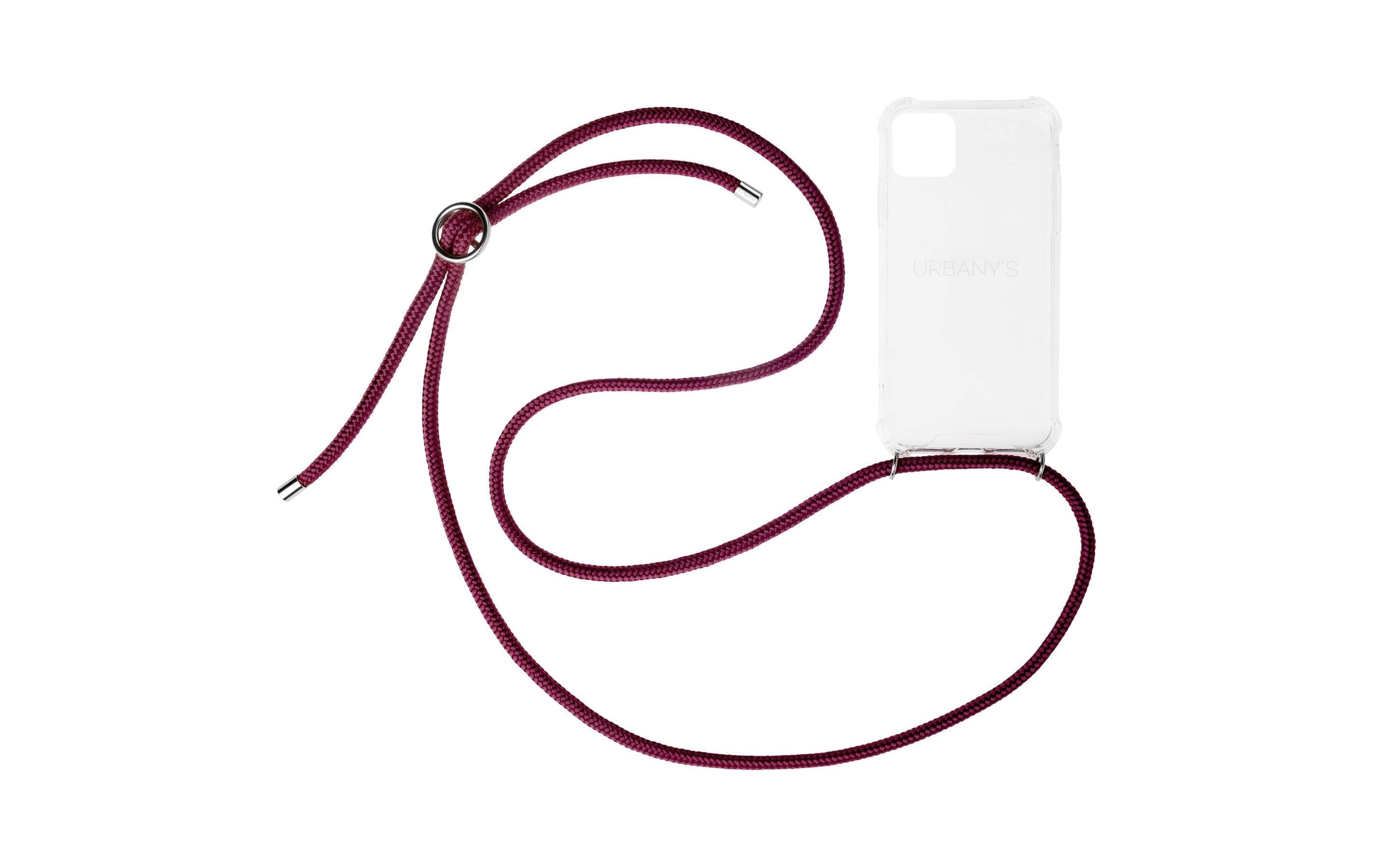 Urbany's Necklace Case Red Wine iPhone 15 Plus