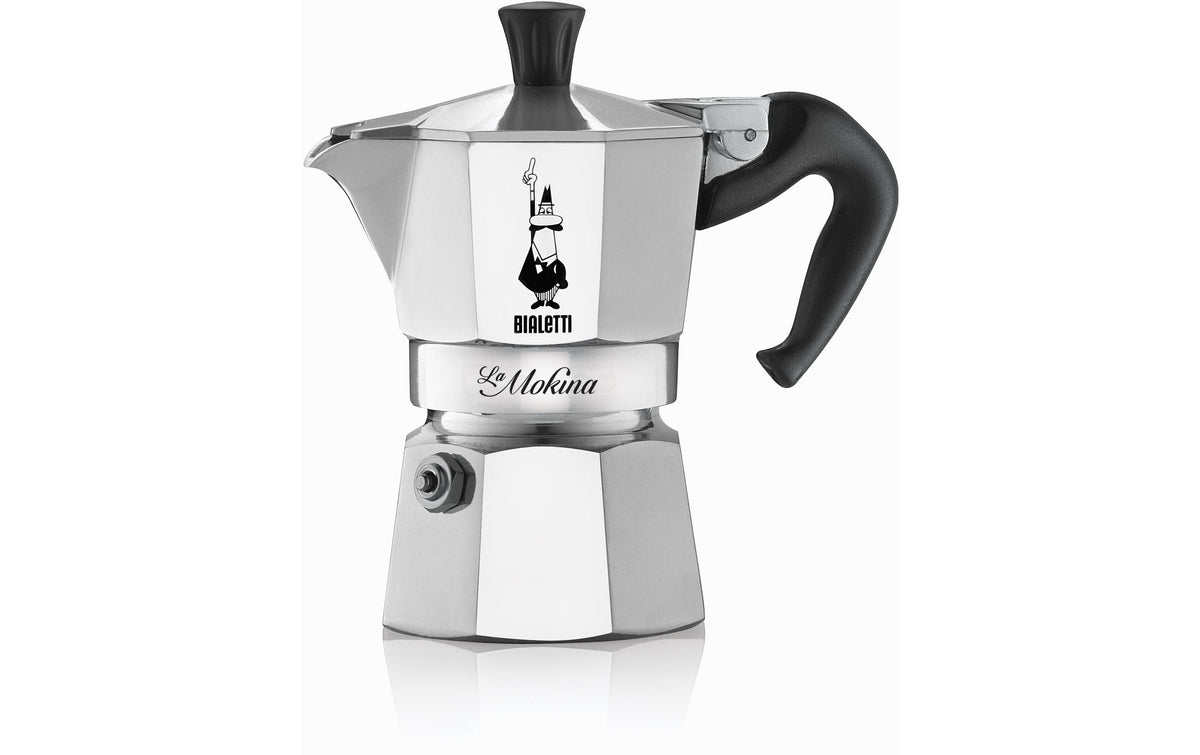 Bialetti La Mokina 0.5 Tasse Aluminium poliert