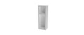 Woody Fashion Nachttisch Turra Weiss Span melaminbeschichtet, 20x65x15cm