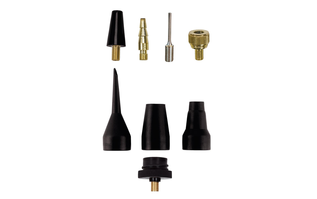 Einhell Aufblas-Adapterset 8-teilig zum aufblasen von Bällen, Reifen usw.
