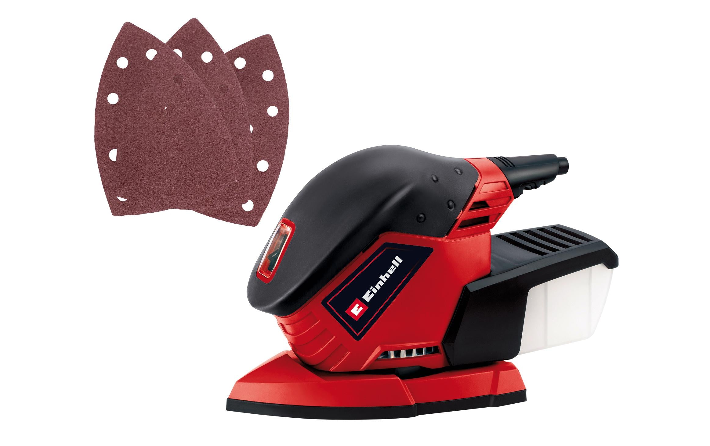 Einhell Multischleifer TE-OS 1320 Schleifplatte mit Klettsystem, Kletthaftung