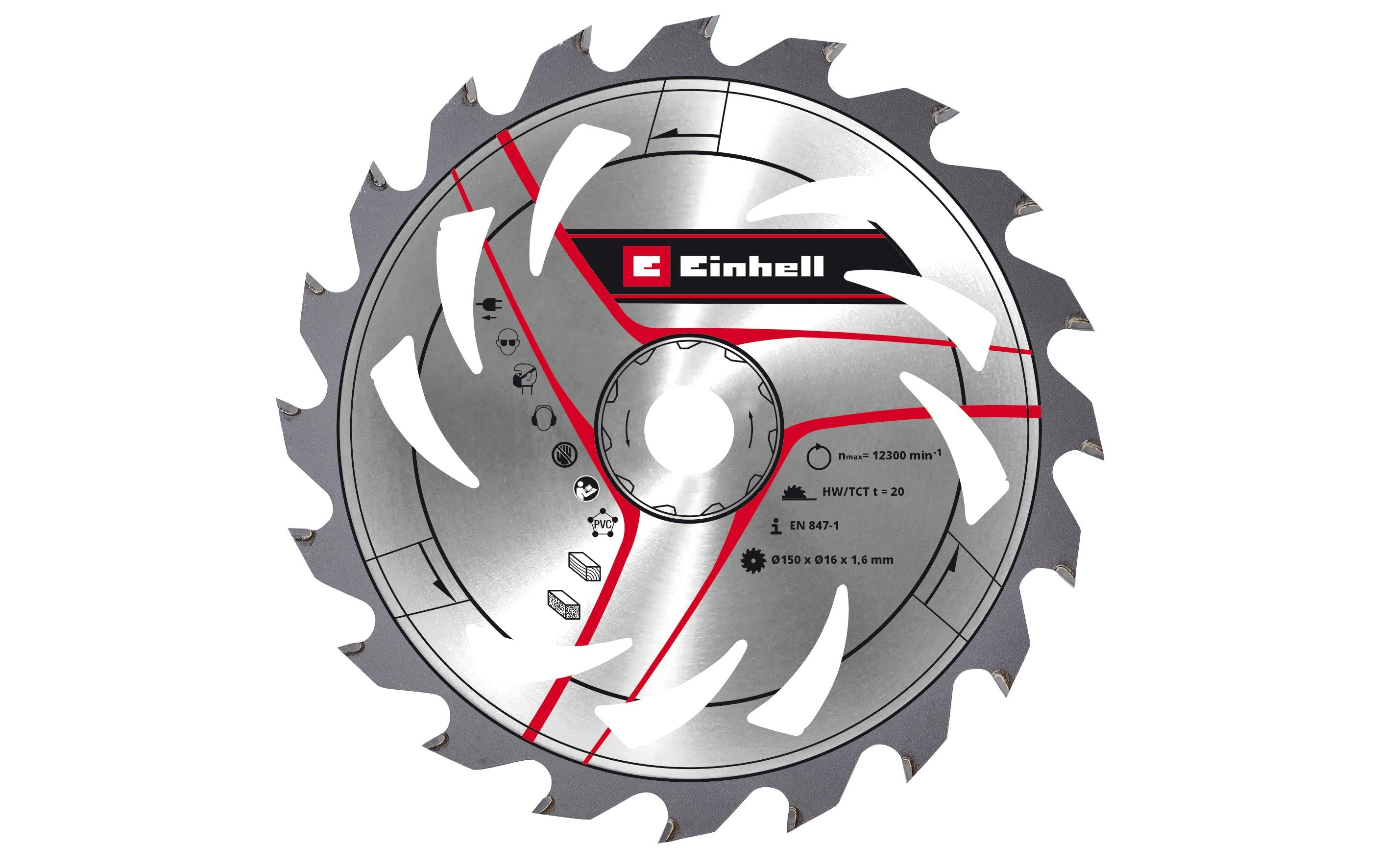 kwb Hartmetall-Sägeblatt 150x16