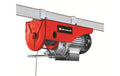 Einhell Seilhebezug TC-EH 250 Befestigung mit zwei Bügelschellen