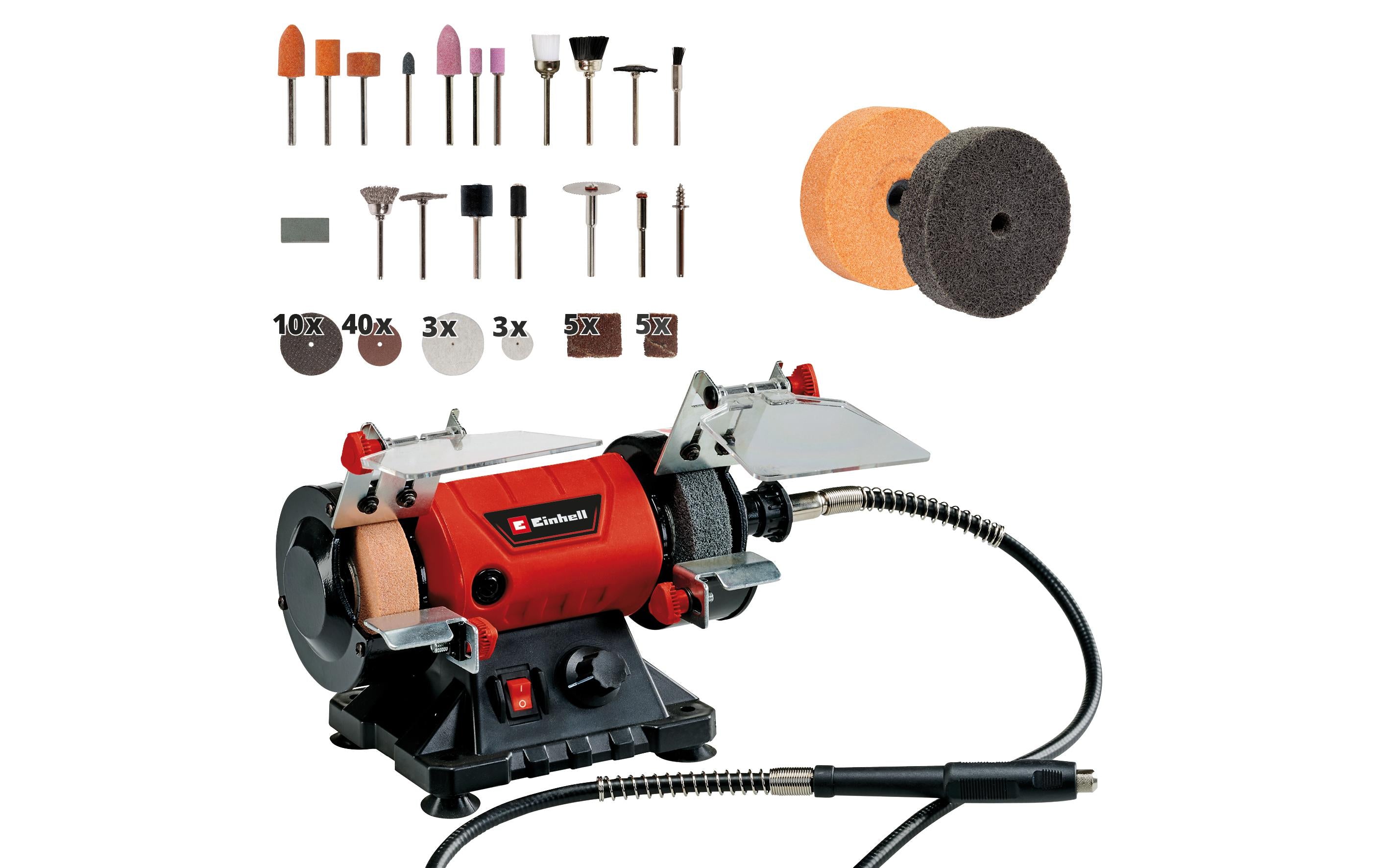 Einhell Mini-Doppelschleifer TC-XG 75 Kit