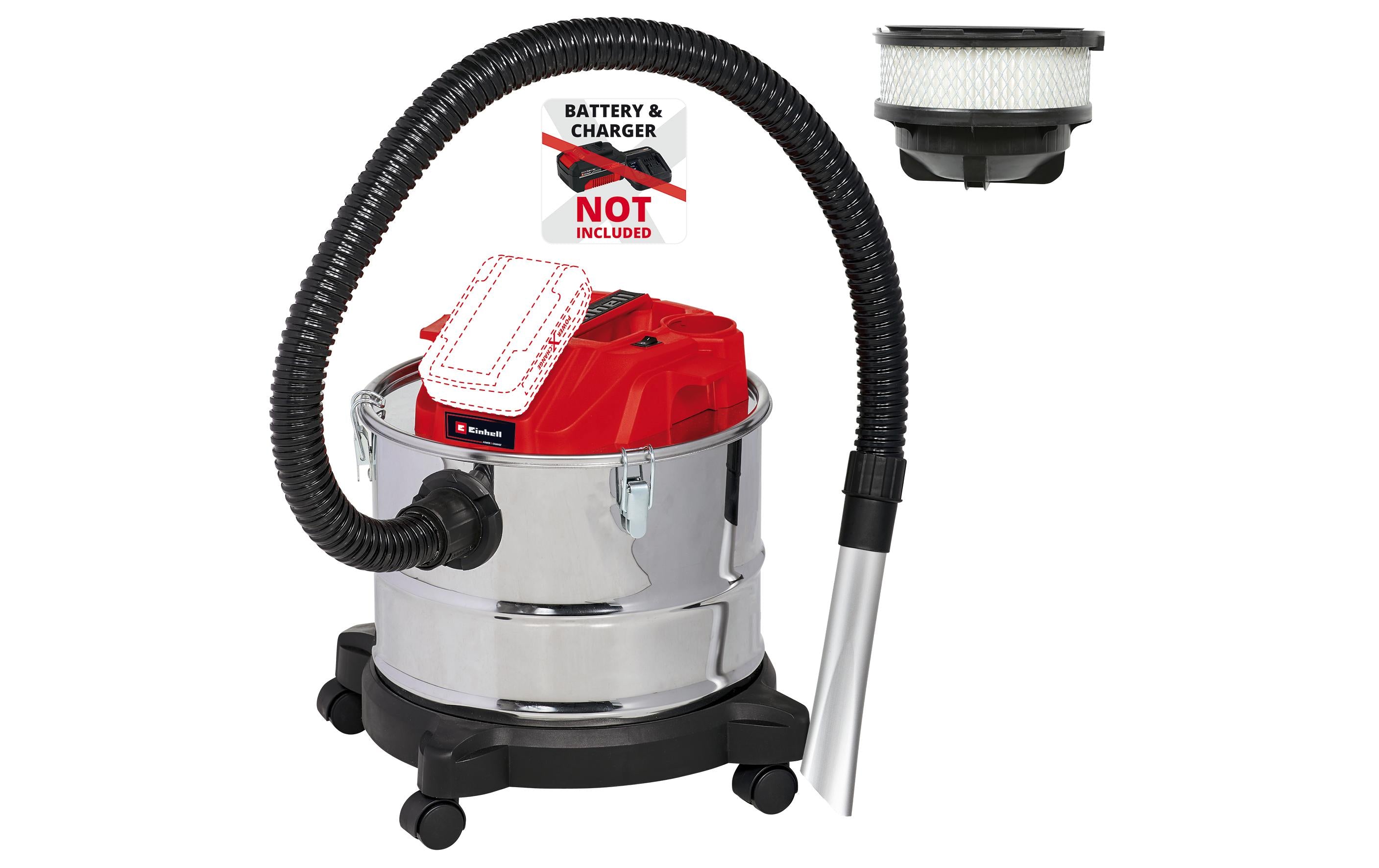 Einhell Aschensauger TE-AV 18/15 Li C-Solo