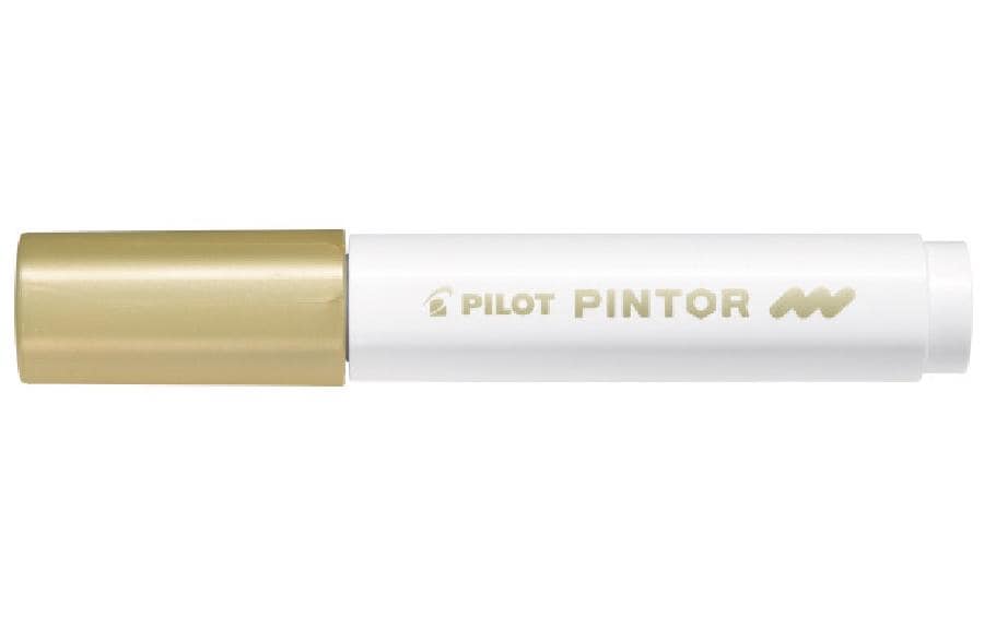 Pilot Pintor Medium metallic gold