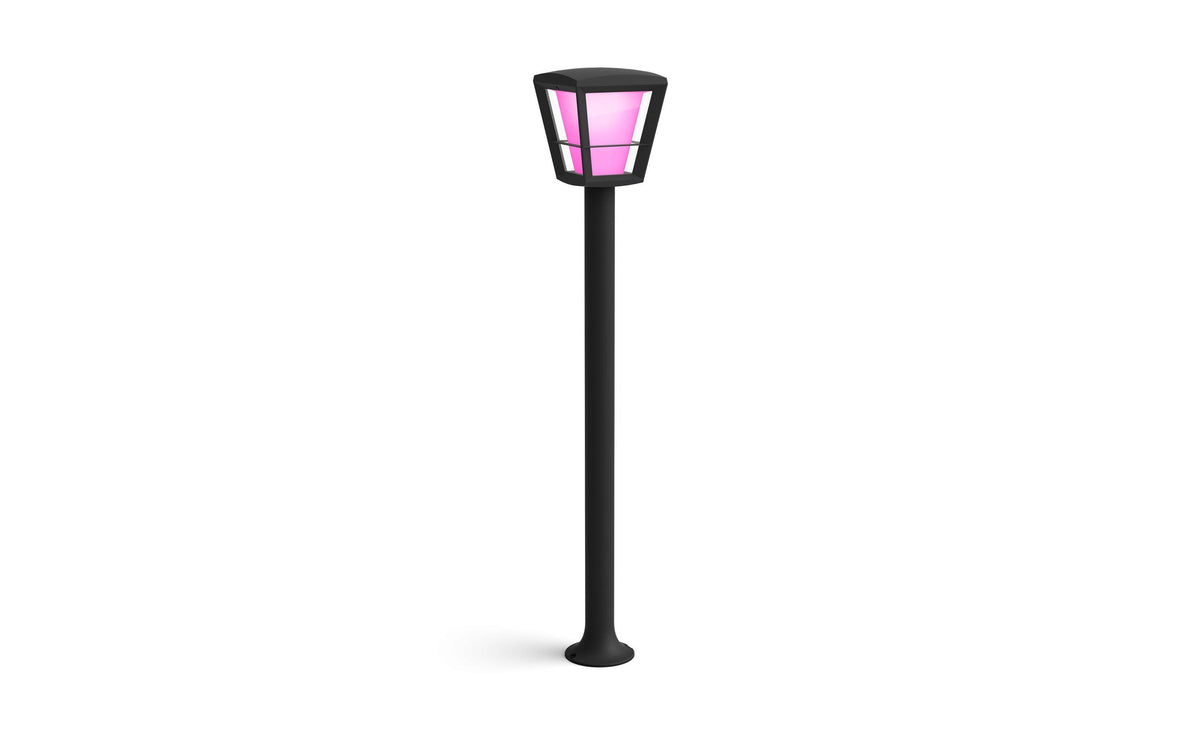 Philips Hue Sockelleuchte "Econic" bk 15W, 1150lm, 2200-6500K, schwarz
