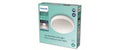 Philips Deckenleuchte Doris 6W, 4000K, IP44, weiss