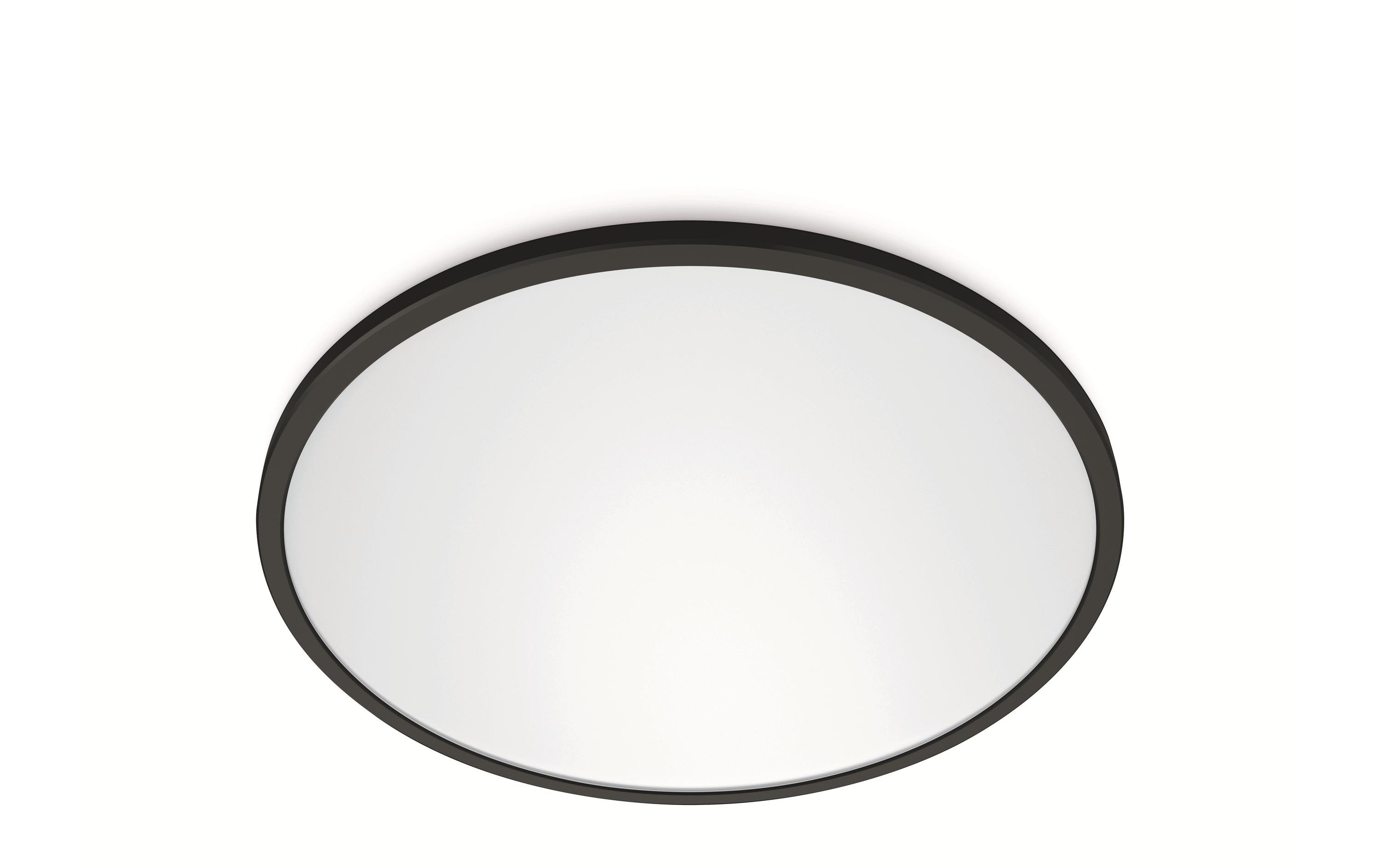 WiZ SuperSlim Deckenleuchte Tunable White 2450lm Schwarz