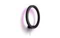 Philips Hue White & Col. Amb. Sana Wandleuchte schwarz 1500lm