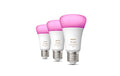Philips Hue White & Col. Amb. E27 Dreierpack 3x570lm 60W