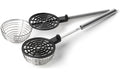 Stöckli Fonduesieb mit Deckel Packung à 2 Stück, 25.5 cm, Durchmesser 6cm