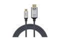 onit 8K-Videokabel C-HDMI schwarz/grau 3m 8K@60Hz / 48Gbps / HDMI 2.1