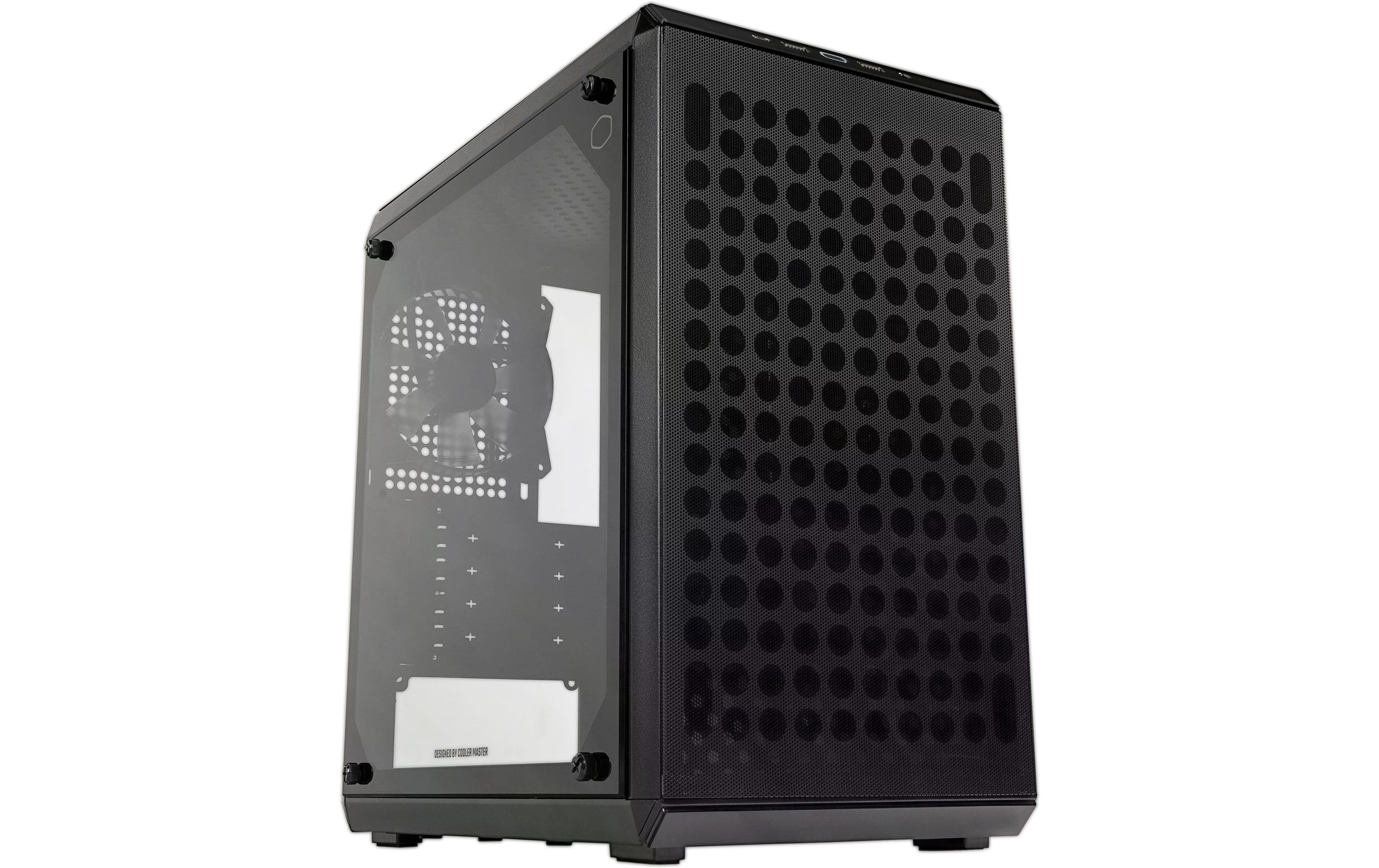 Cooler Master MasterBoX Q300L v2 schwarz, 2x 2.5", 1x 3.5"