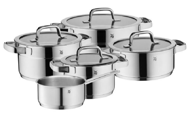 WMF Kochgeschirr-Set 5-teilig Compact Cuisi ne, 4 Töpfe & 1 Stielkaserolle
