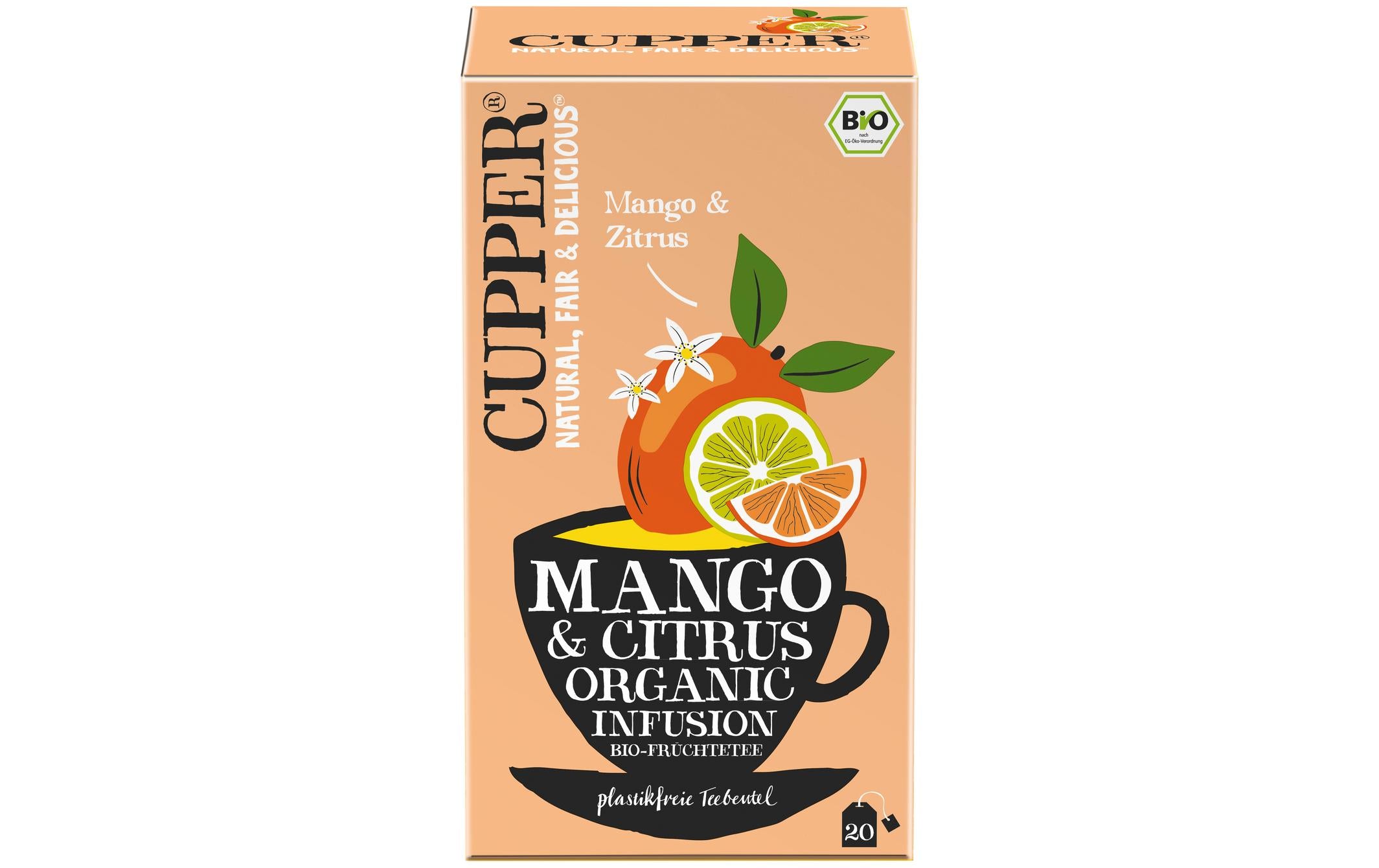 Mango & Citrus Organic Infusion 20 Beutel