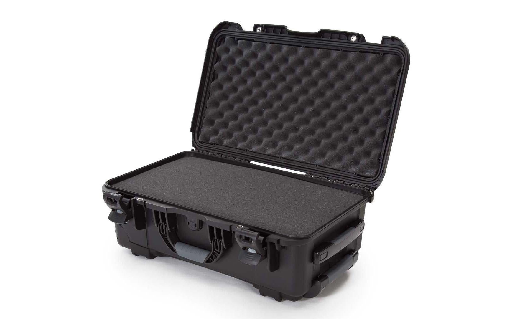Kunststoffkoffer 935, mit Schaum, schwarz Innenmasse (mm): 521x287x191