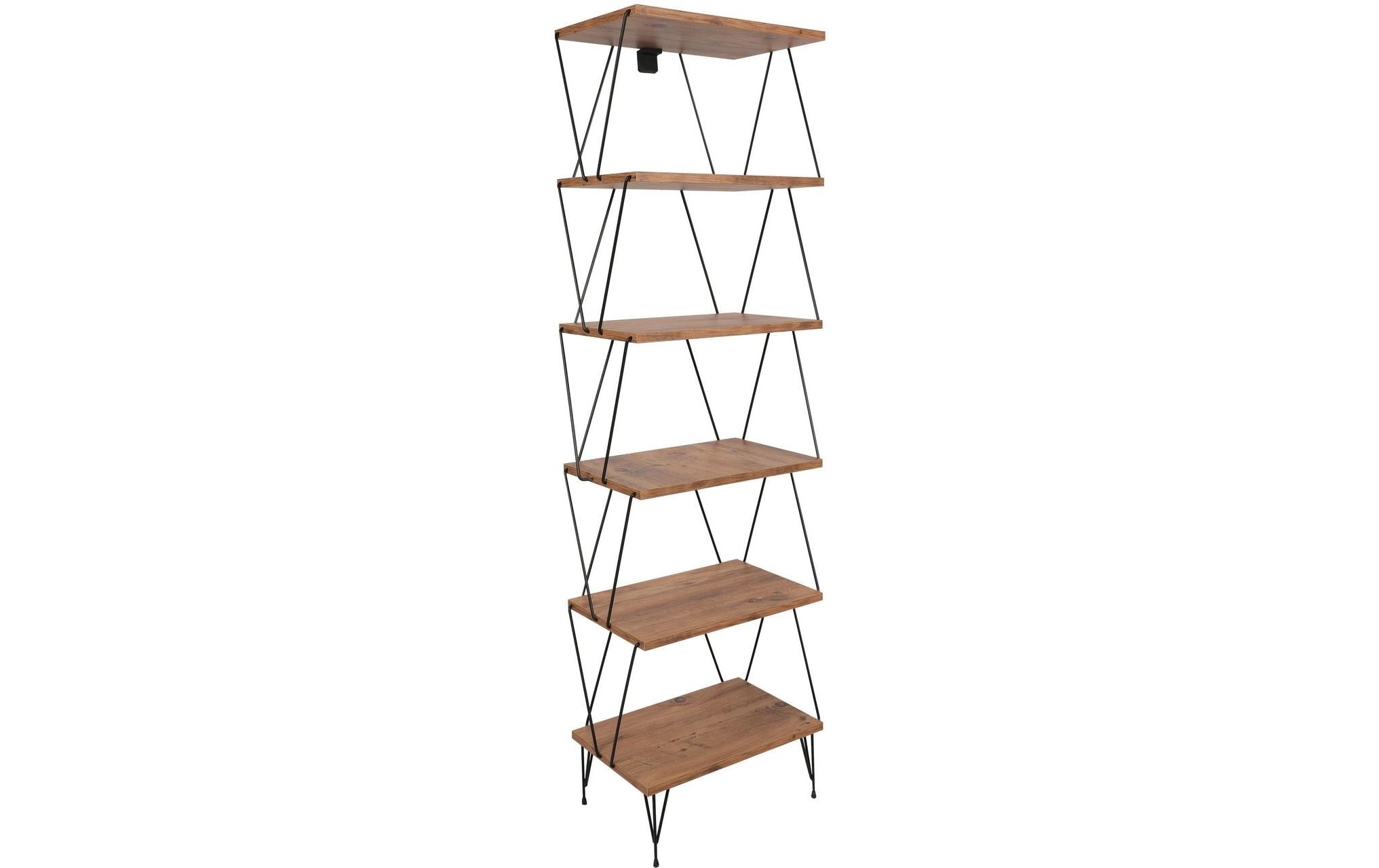 Woody Fashion Regal Balaban Braun Span melaminbeschichtet, 48x165x31cm