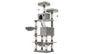 Feandrea Kratzbaum grau/beige 55x45x165cm