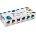 Kreul Acrylfarbe Metallic Set Basis 20 ml, 6 Stück