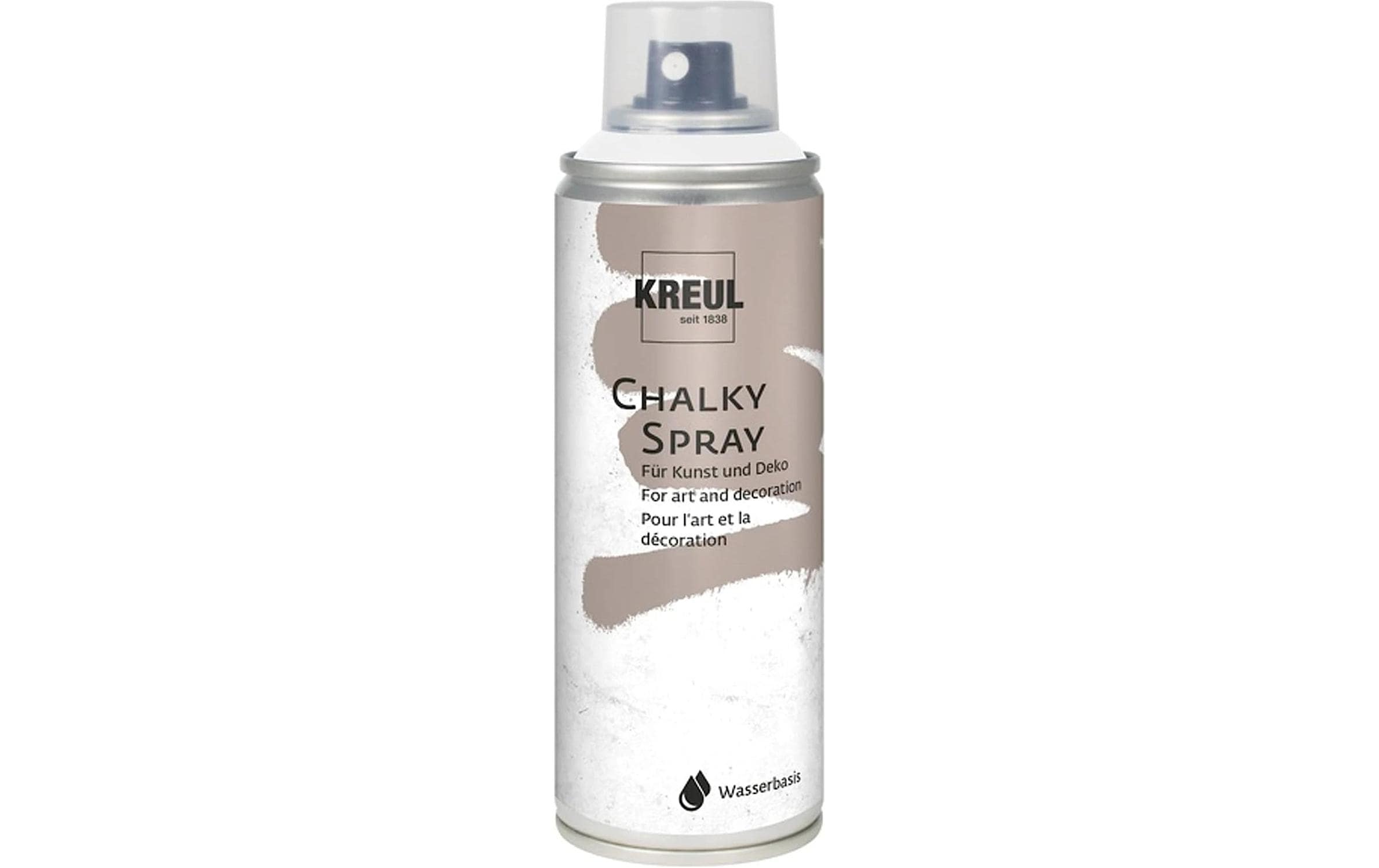 Kreul Chalky Kreidespray Snow White 200 ml, 1 Stück