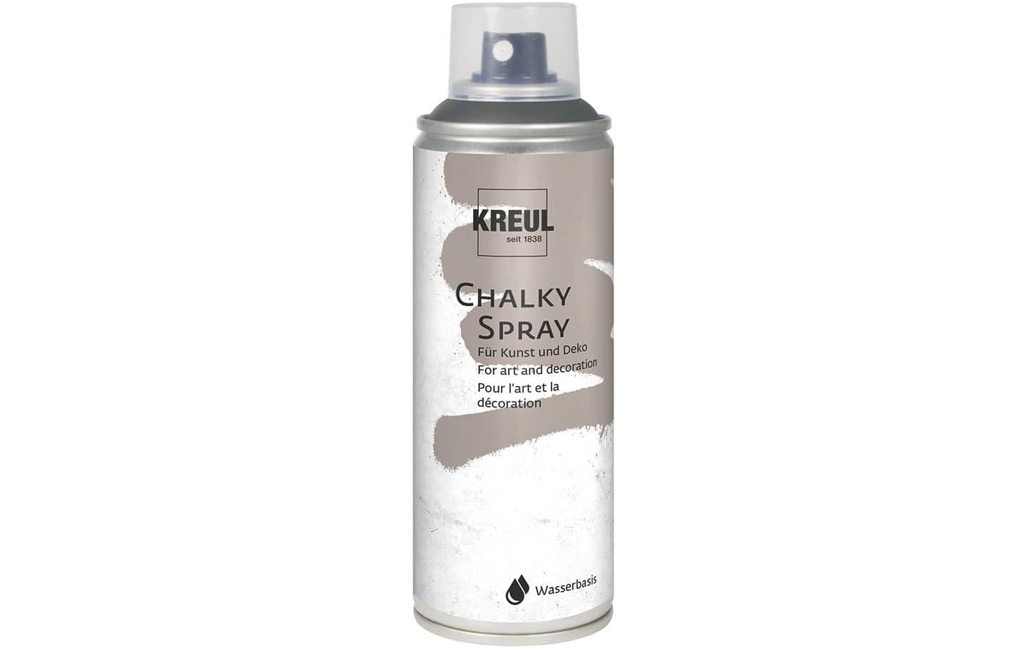 Kreul Chalky Kreidespray Volcanic Gray 200 ml, 1 Stück