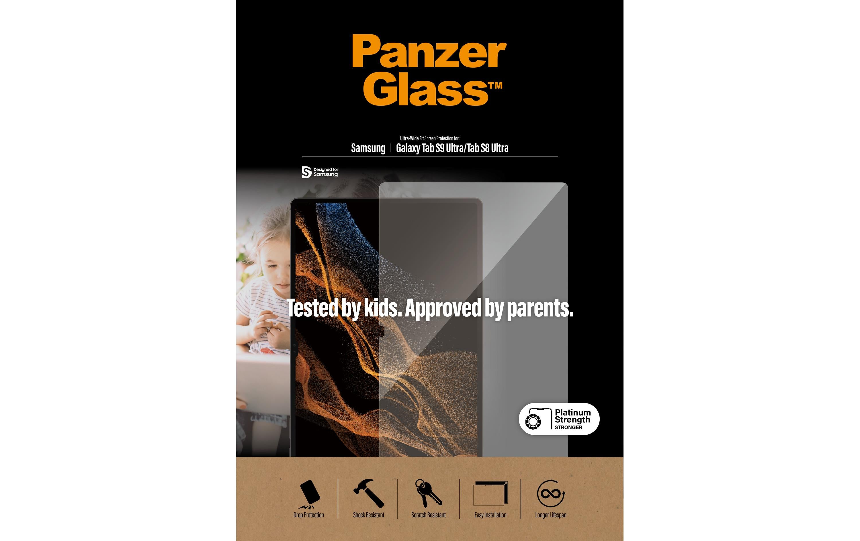 PanzerGlass Displayschutz Case Friendly Galaxy Tab S8 & S9 Ultra