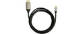 LC-Power, USB-C/HDMI Kabel, 2m 4K 60 Hz, Schwarz