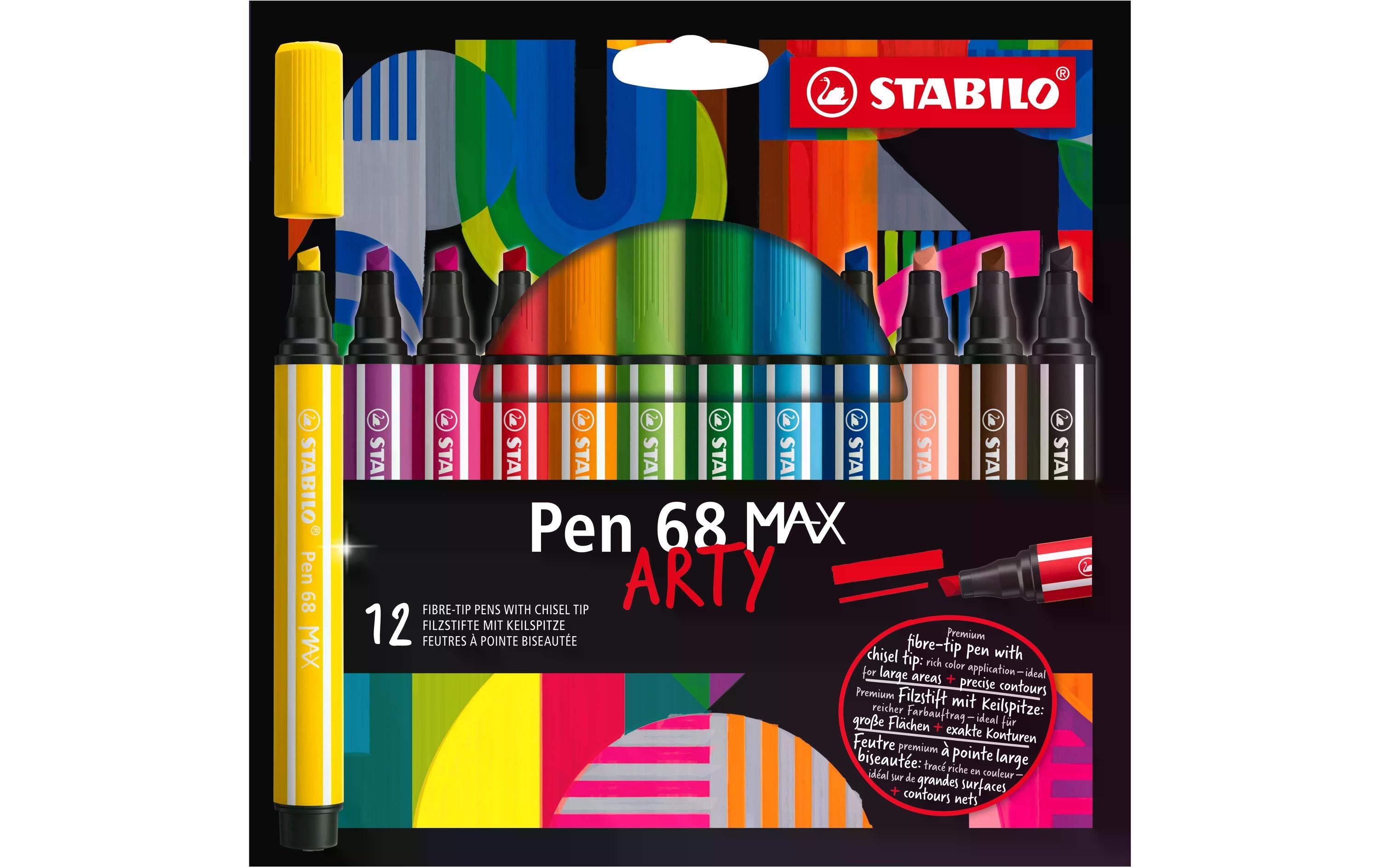 STABILO Pen 68 MAX 12er ARTY Pen 68 MAX 12er ARTY