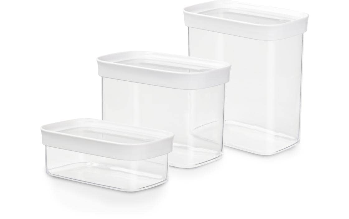 Emsa Dose Optima 3er Set 0.45, 1, 1.6 Liter