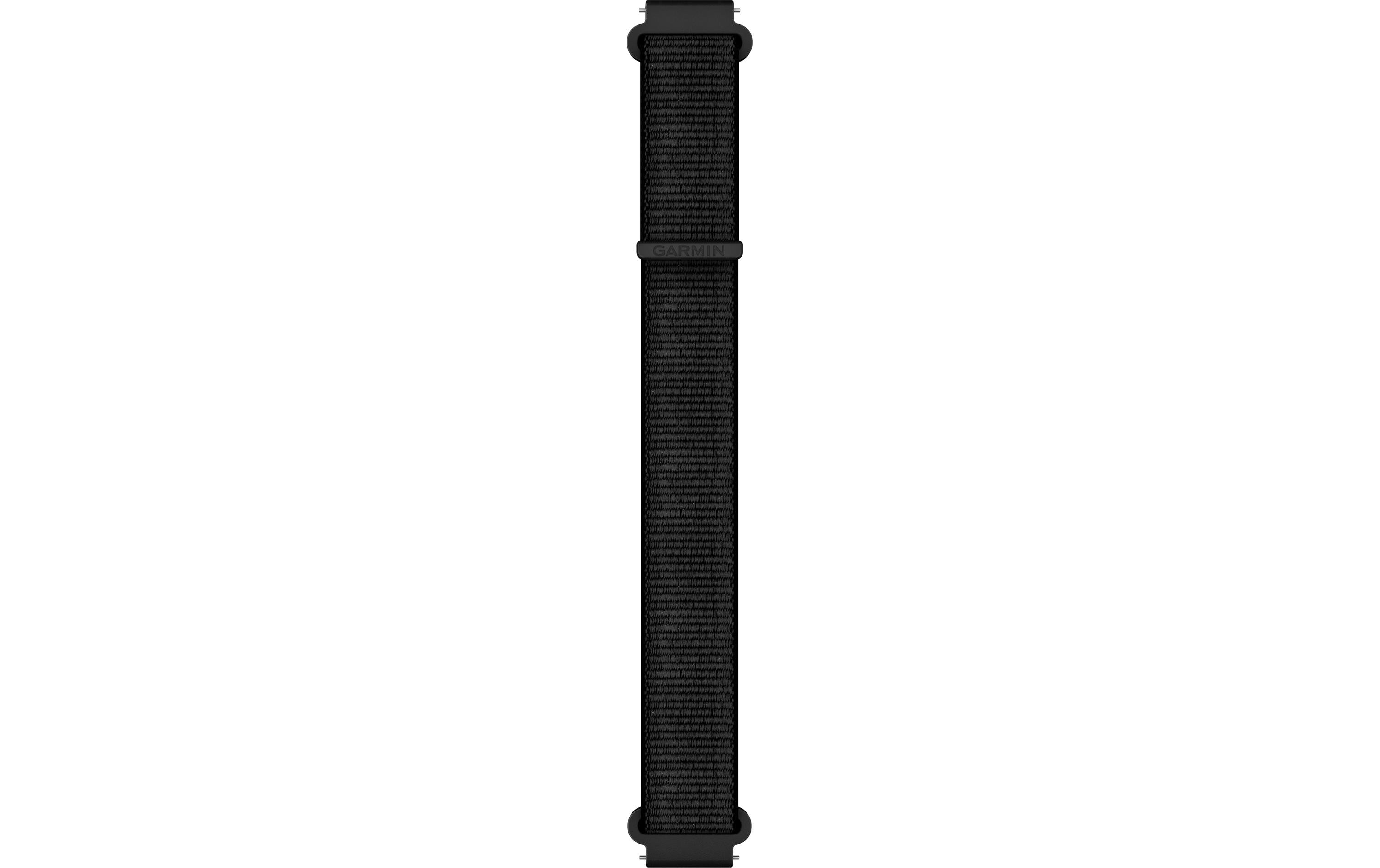 Garmin UltraFit Nylon 18 mm Schnellwechsel-Armband, schwarz