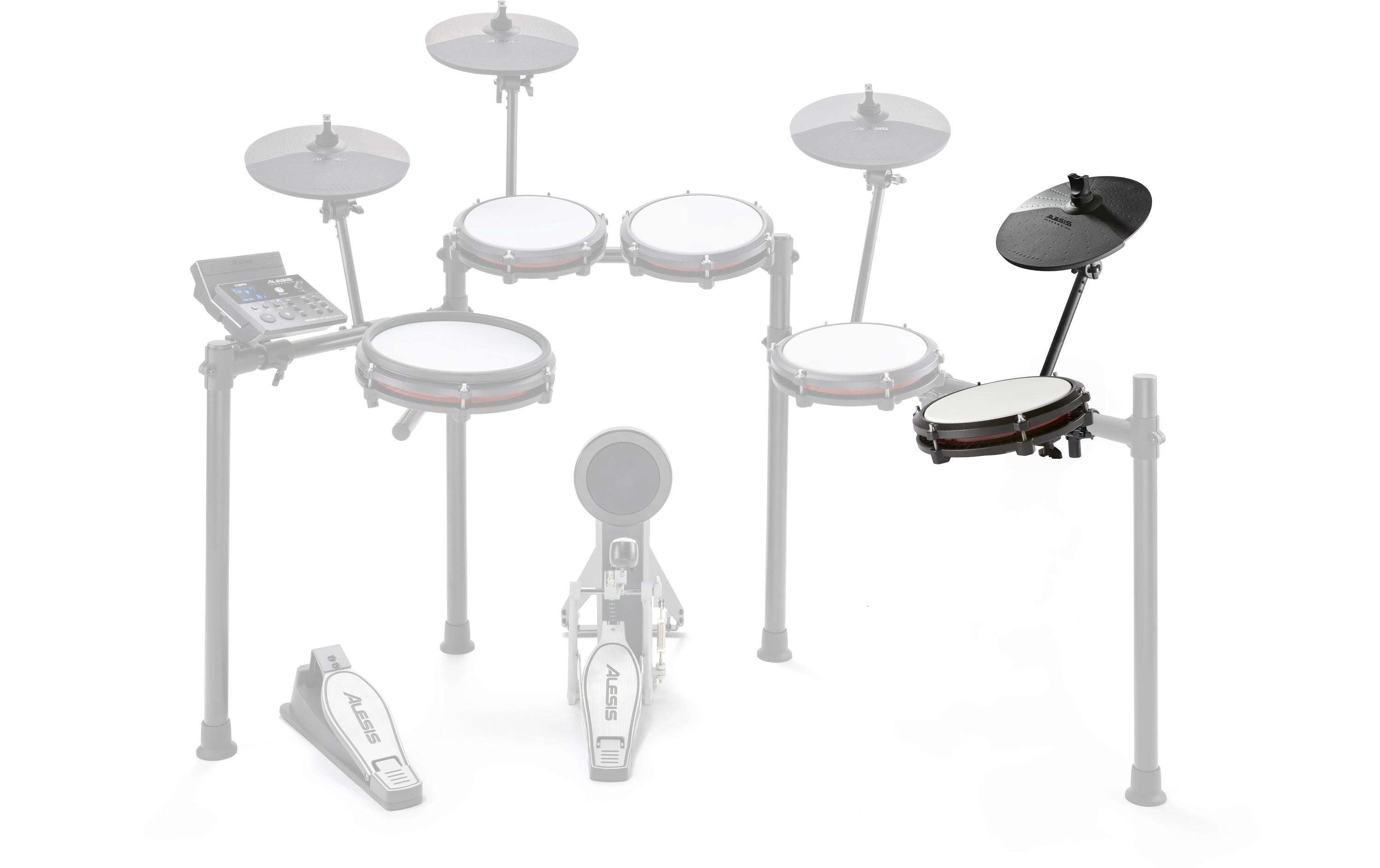 Alesis Nitro Max Expansion Pack Erweiterungspack zu Nitro Max Kit, Tom/Cymb