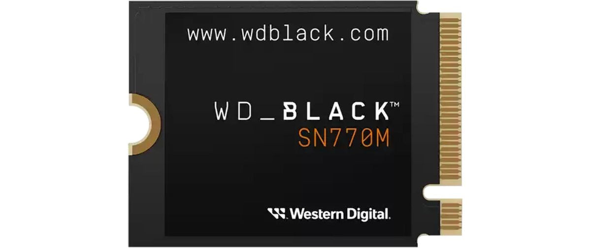 WD BLACK SN770M 1TB NVMe, M.2 2230, 5150MB/s (l), 4900MB/s (s)