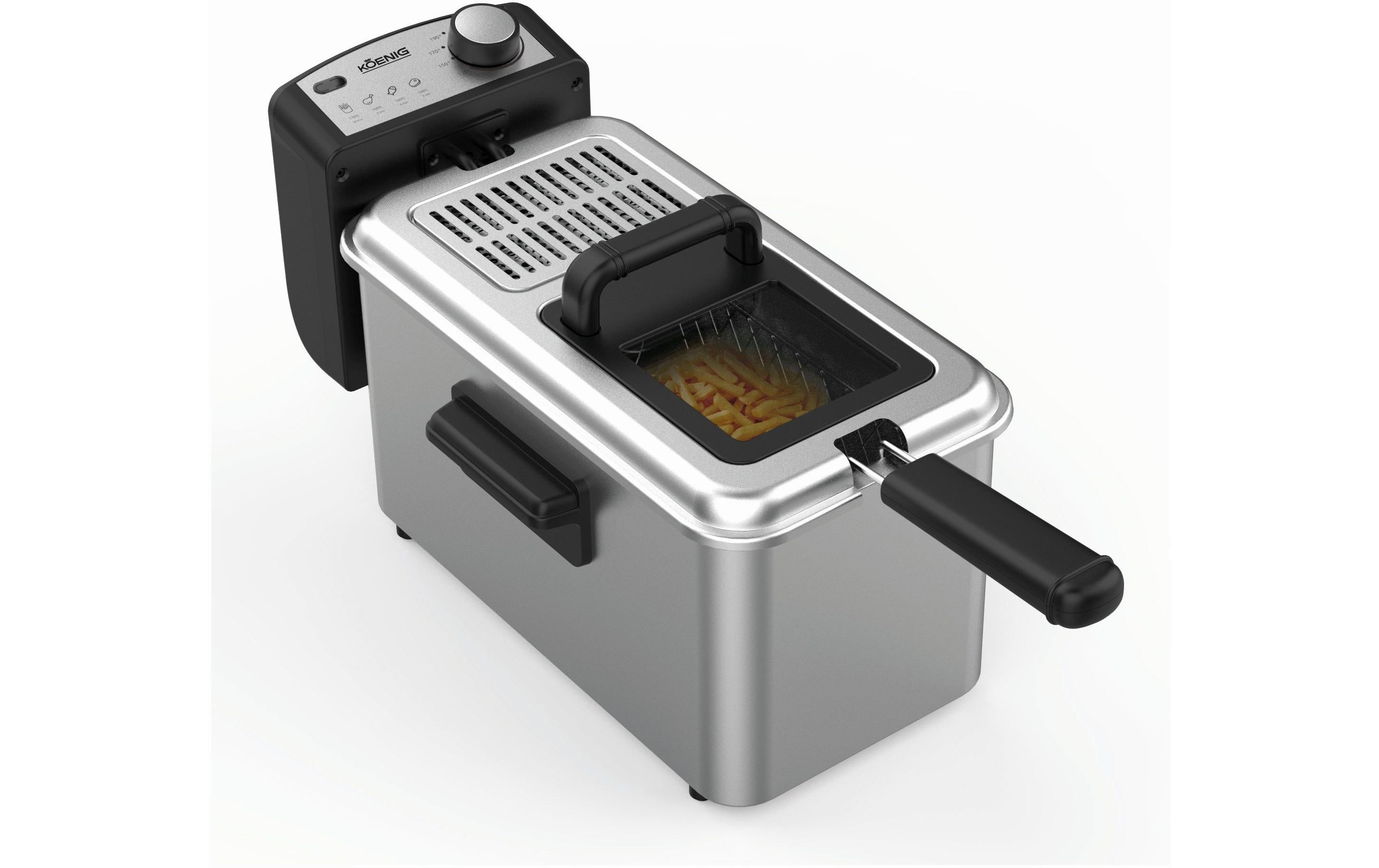 Koenig Fritteuse Inox 230V, 3l