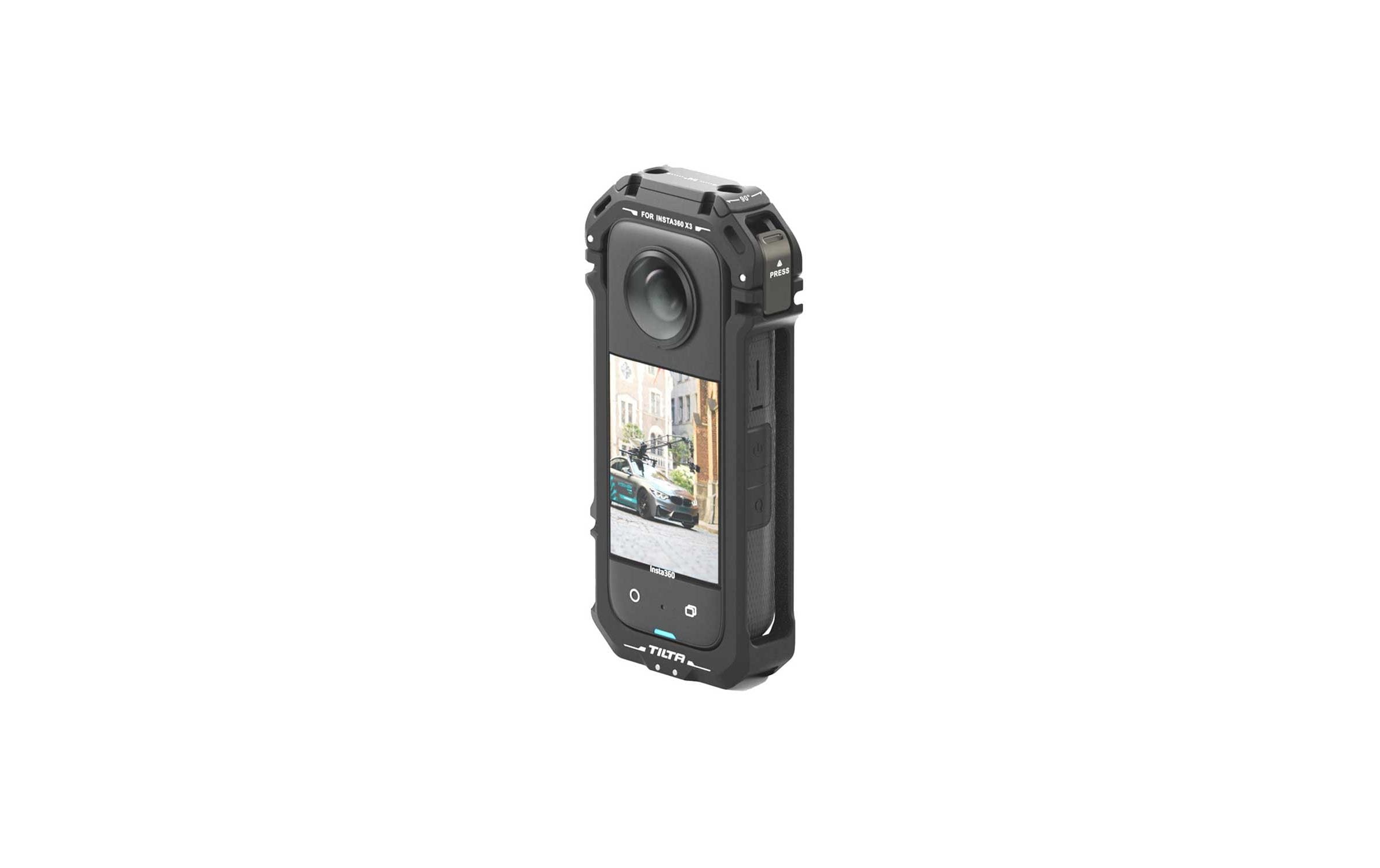 Full Camera Cage for Insta360 X3, Black