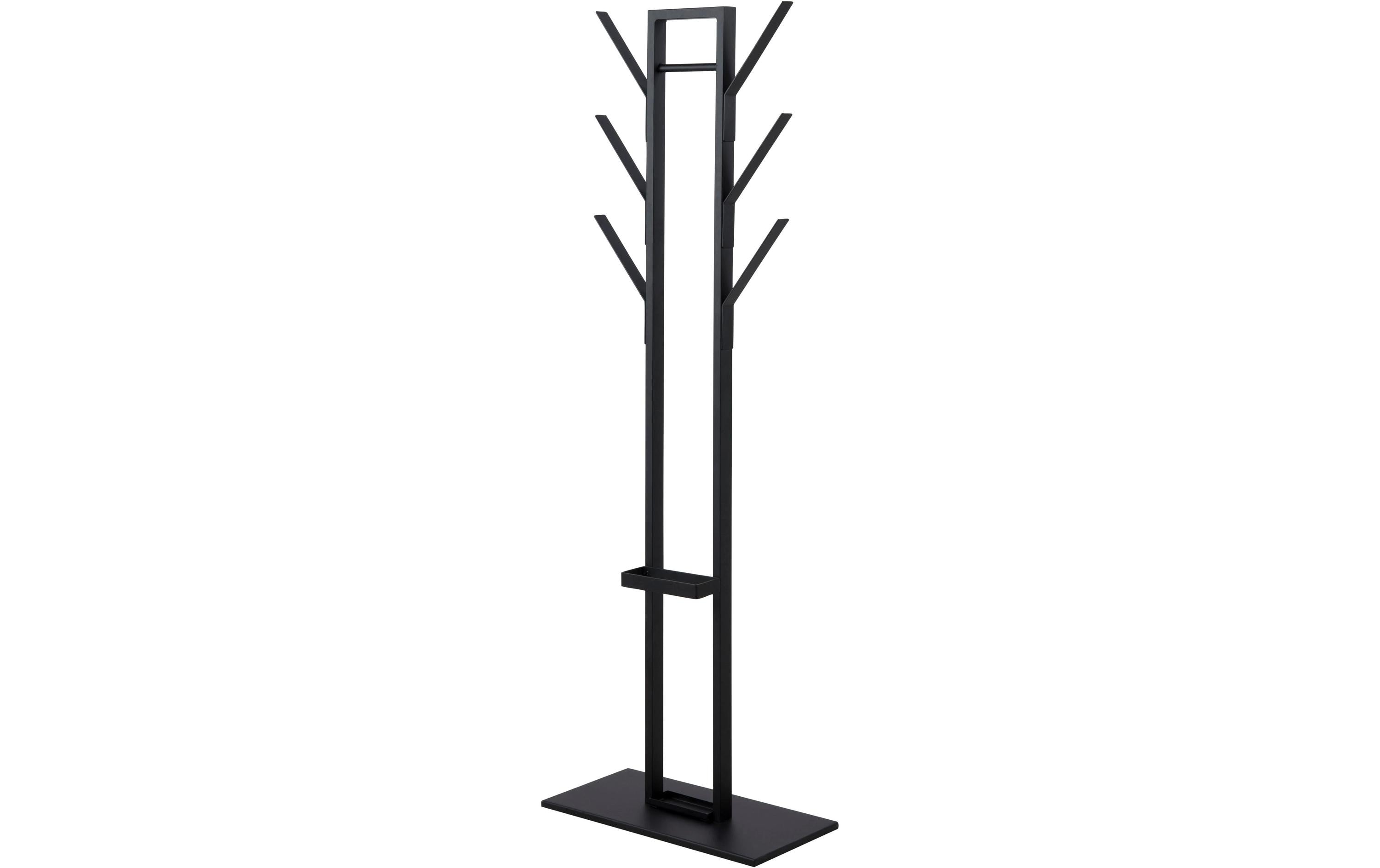 AC Design Kleiderständer Vinson Stahl, 56x28x165 cm, Schwarz