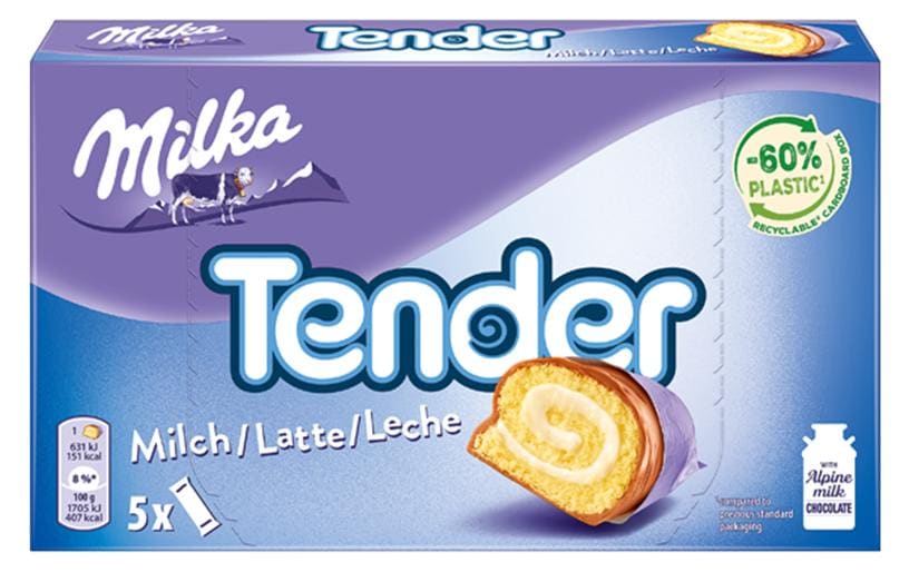 Milka Tender 5 x 37 g